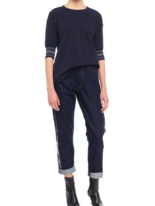 Темно-сині джинси SPORTMAX : фото 5 - Invogue